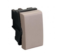 HABITAT 21 INTERRUPTOR PULSADOR  BEIGE 6705