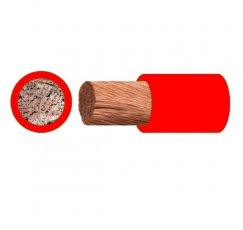 CABLE LIBRE HALOG.1.5MM ROJO CARRETE