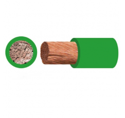 CABLE LIBRE HALOG.2.5MM VERDE CARRETE