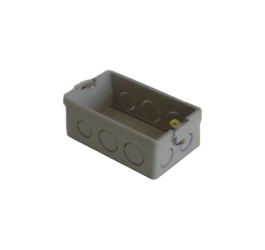 CAJA RECTANGULAR ZAMA TABIQUE PVC C/O