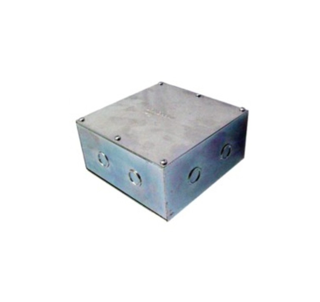 CAJA 150x150x100 C/TAPA ZINC.