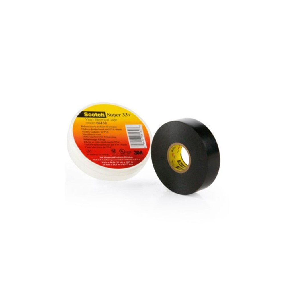 CINTA PLASTICA 3M #33 NEGRO