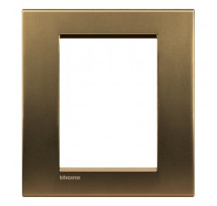 LIVING LIGT TAPA 3+3 BRONCE LNA4826BZ