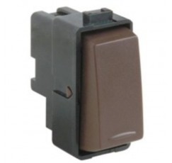 GENESIS NUEVA.INTERRUPTOR 9/12 MARRON 7100