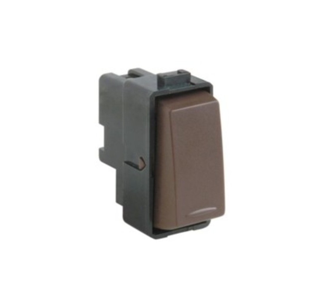 GENESIS NUEVA.INTERRUPTOR 9/12 MARRON 7100