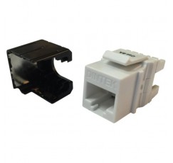 MOD.RJ-45 CAT.6A HORIZ.DINTEK