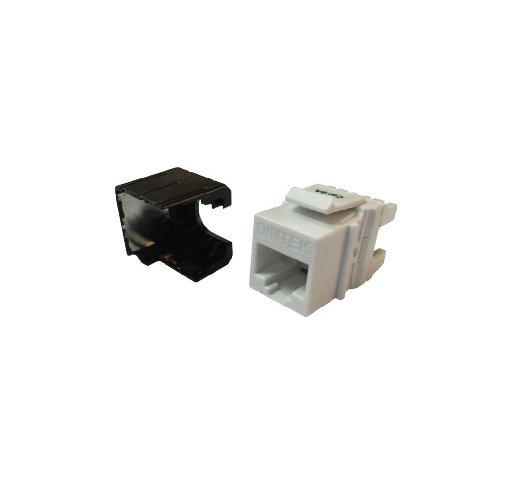 MOD.RJ-45 CAT.6A HORIZ.DINTEK
