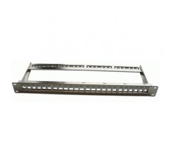 PLACA PANEL 24 PUERTOS 1 U BLIND.DINTEK