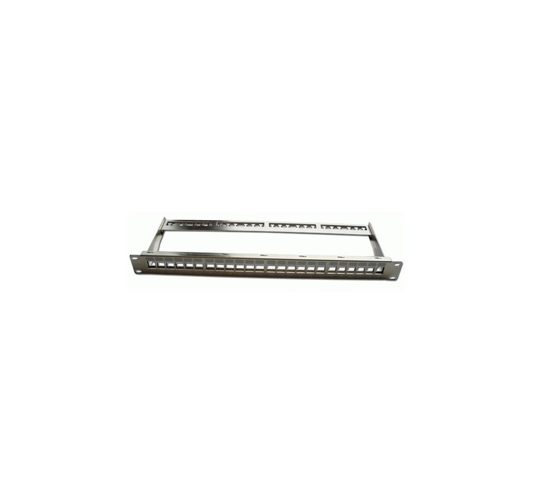 PLACA PANEL 24 PUERTOS 1 U BLIND.DINTEK