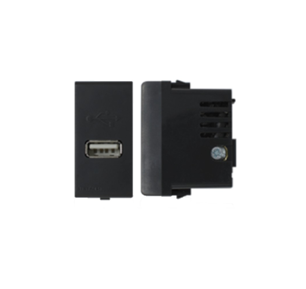 S22 CARGADOR USB 1A 5V NEGRO 224706