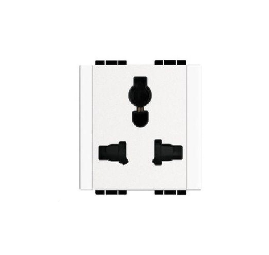 LIGHT ENCHUFE MULTISTANDAR BLANCO  N4139