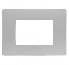S33 TAPA 3 PUESTOS PLATA ABS  330312