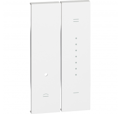 L.NOW CUBRE TECLA DIMMER 2 MOD.BLANCO  KW19