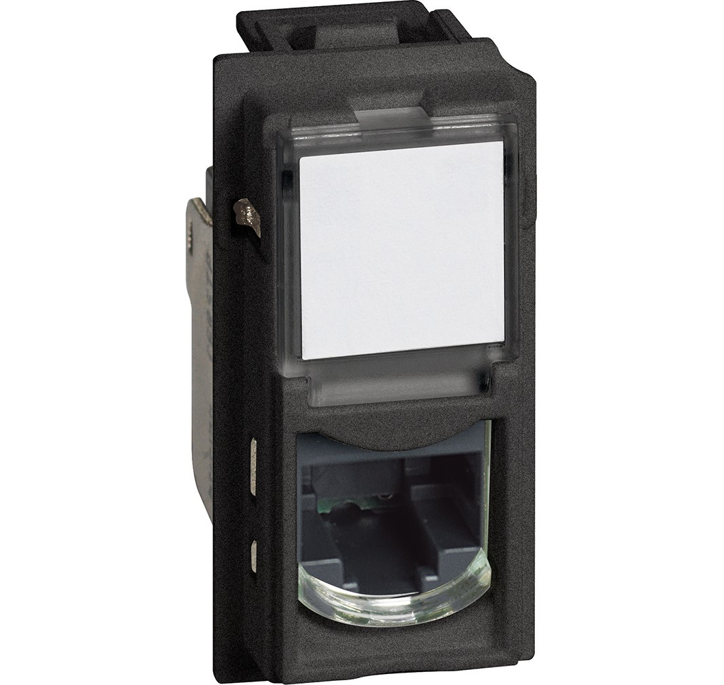 L.NOW ENCHUFE RJ45 C5E NEGRO KG4279C5E