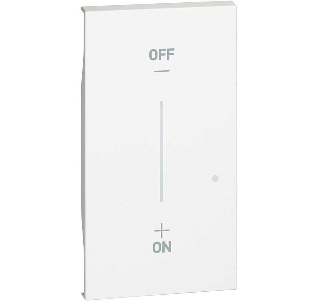 L.NOW CUBRE TECLA ON OFF 2MOD.BLANCO KW42M2