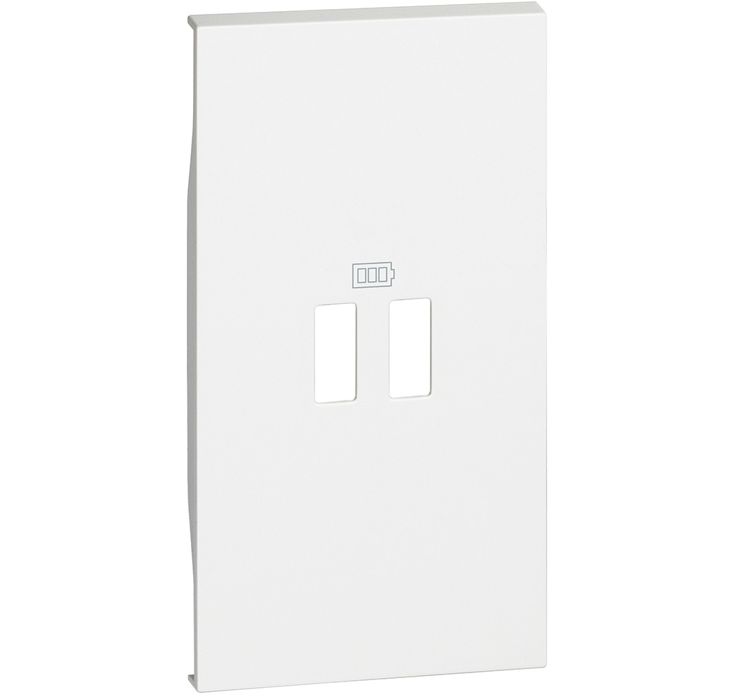 L.NOW CUBRE MODULO USB 2 MOD. BLANCO KW12C