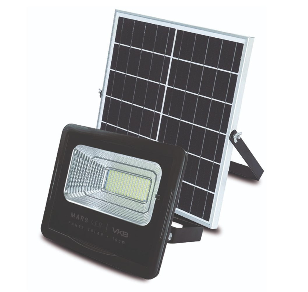 PROYECTOR LED 40W C/PANEL SOLAR FRIO