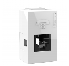 NOBILE MODULO ENCH.RJ11 BLANCO AF2182EB