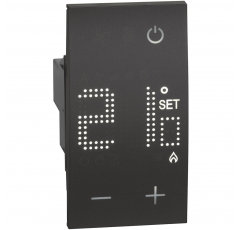 L.NOW  TERMOSTATO DIGITAL NEGRO KG4441