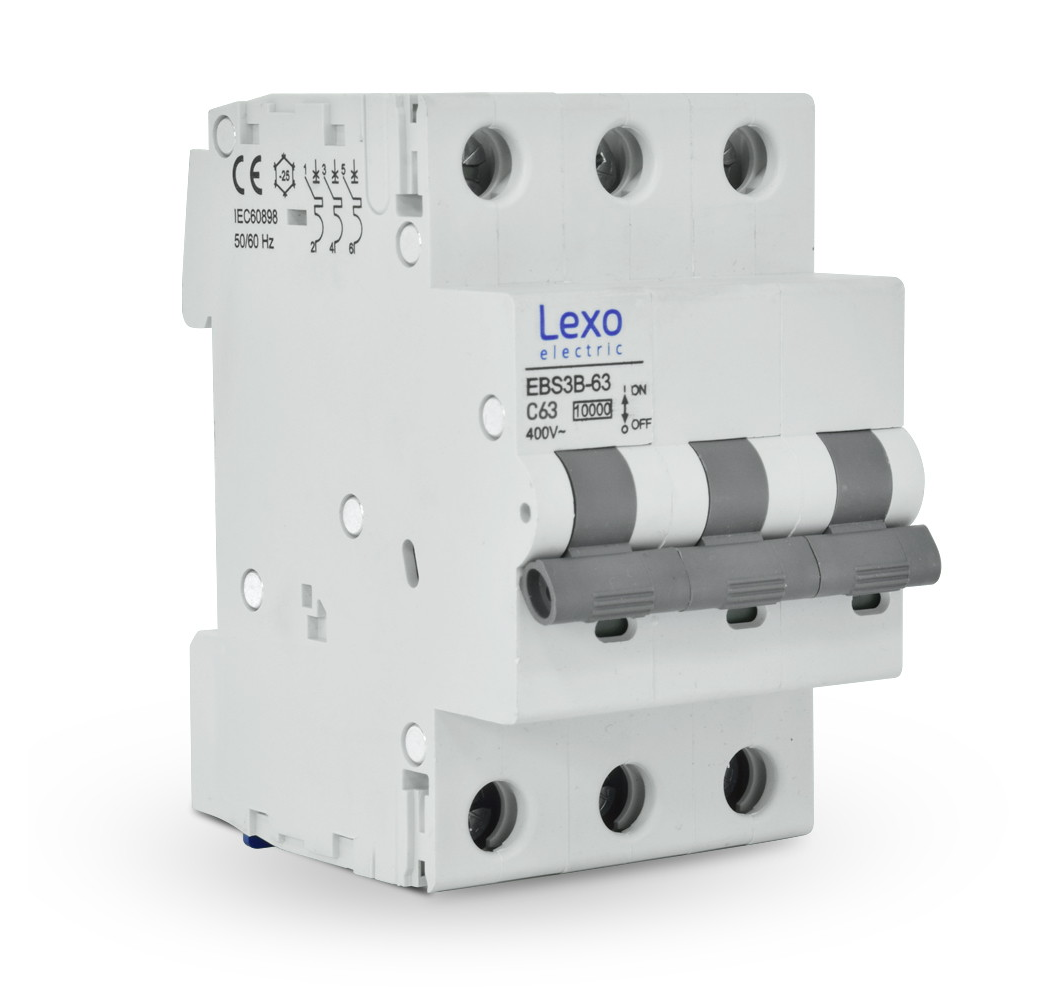 LEXO AUTOMATICO 3x63A 10KA C