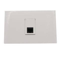 NOBILE ENCH.RJ45 CAT.6 BCO./BCO AF2079E1B