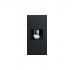 S33 ENCHUFE RJ-11 NOIR MATE 334026