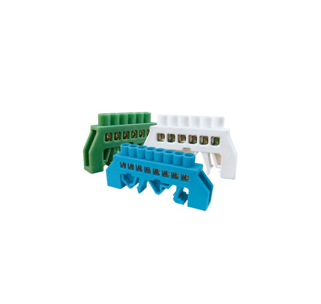 REGLETA CONEXION AISLADA BCO. 4 POLOS
