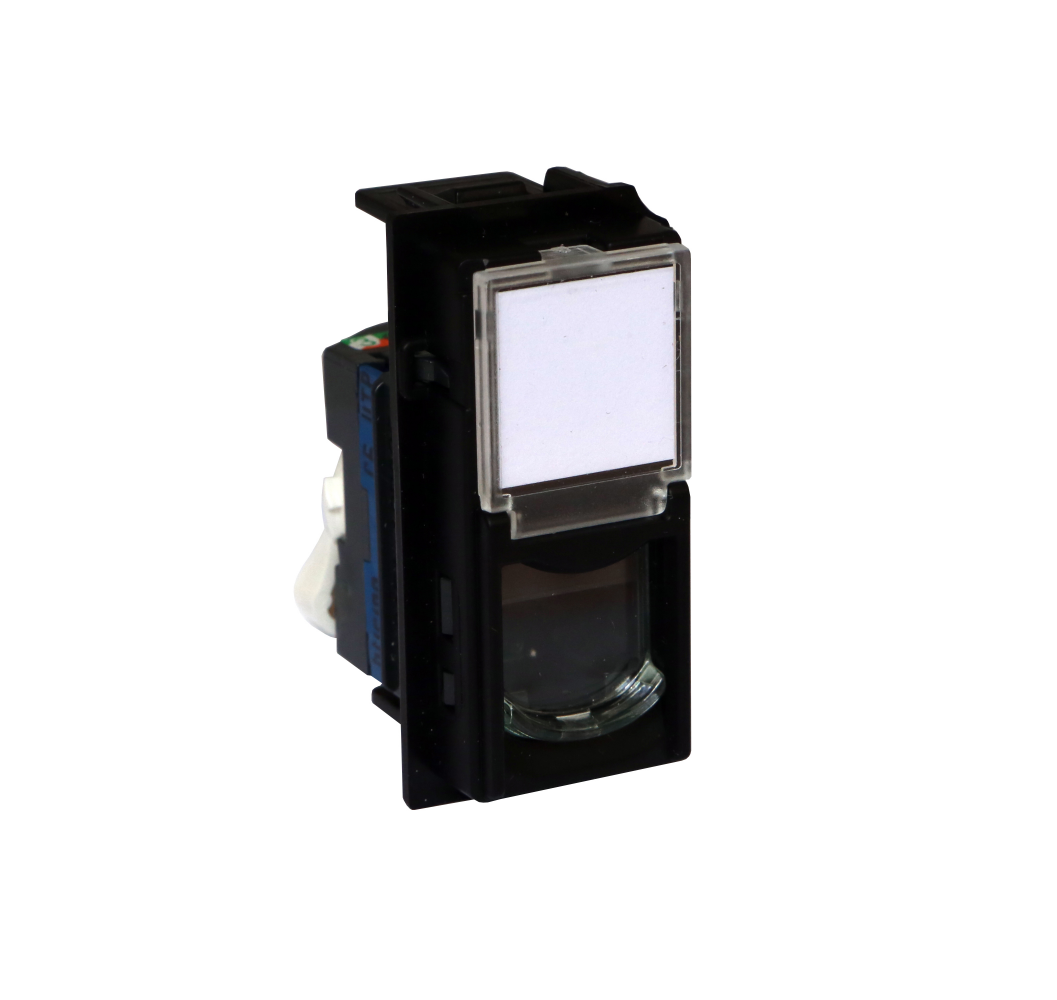 L.NOW ENCHUFE RJ45 C6 NEGRO KG4279C6