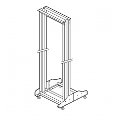 RACK BASTIDOR 42U 2 MONT.46395
