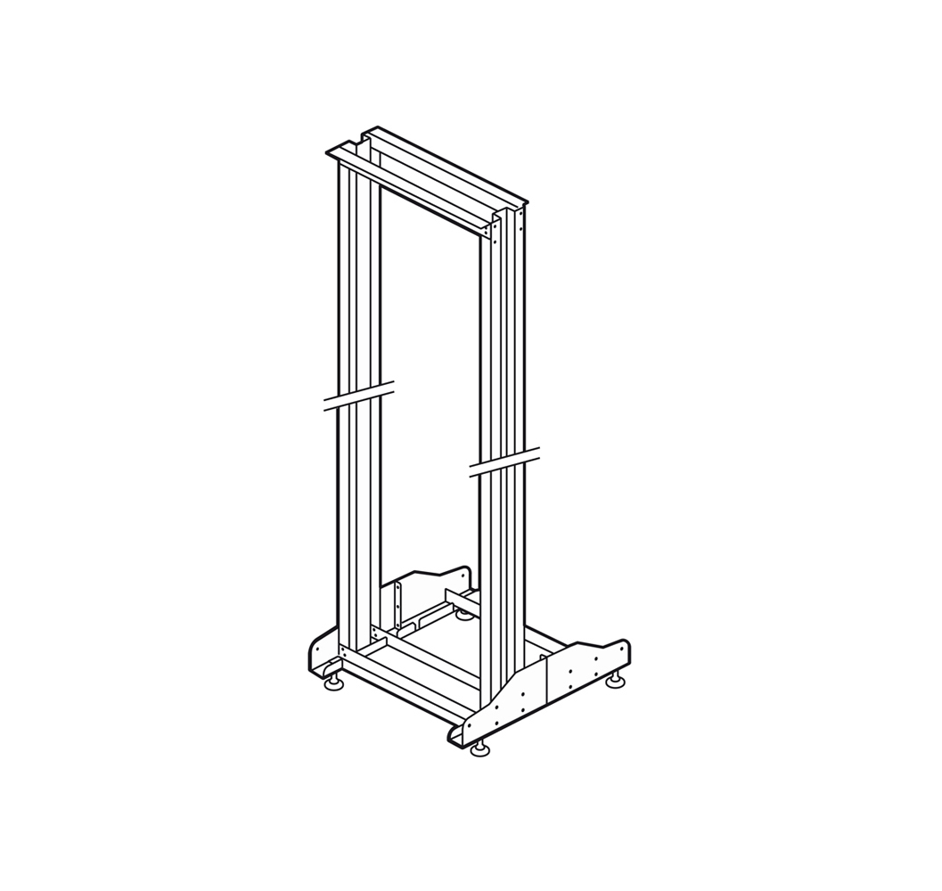RACK BASTIDOR 42U 2 MONT.46395