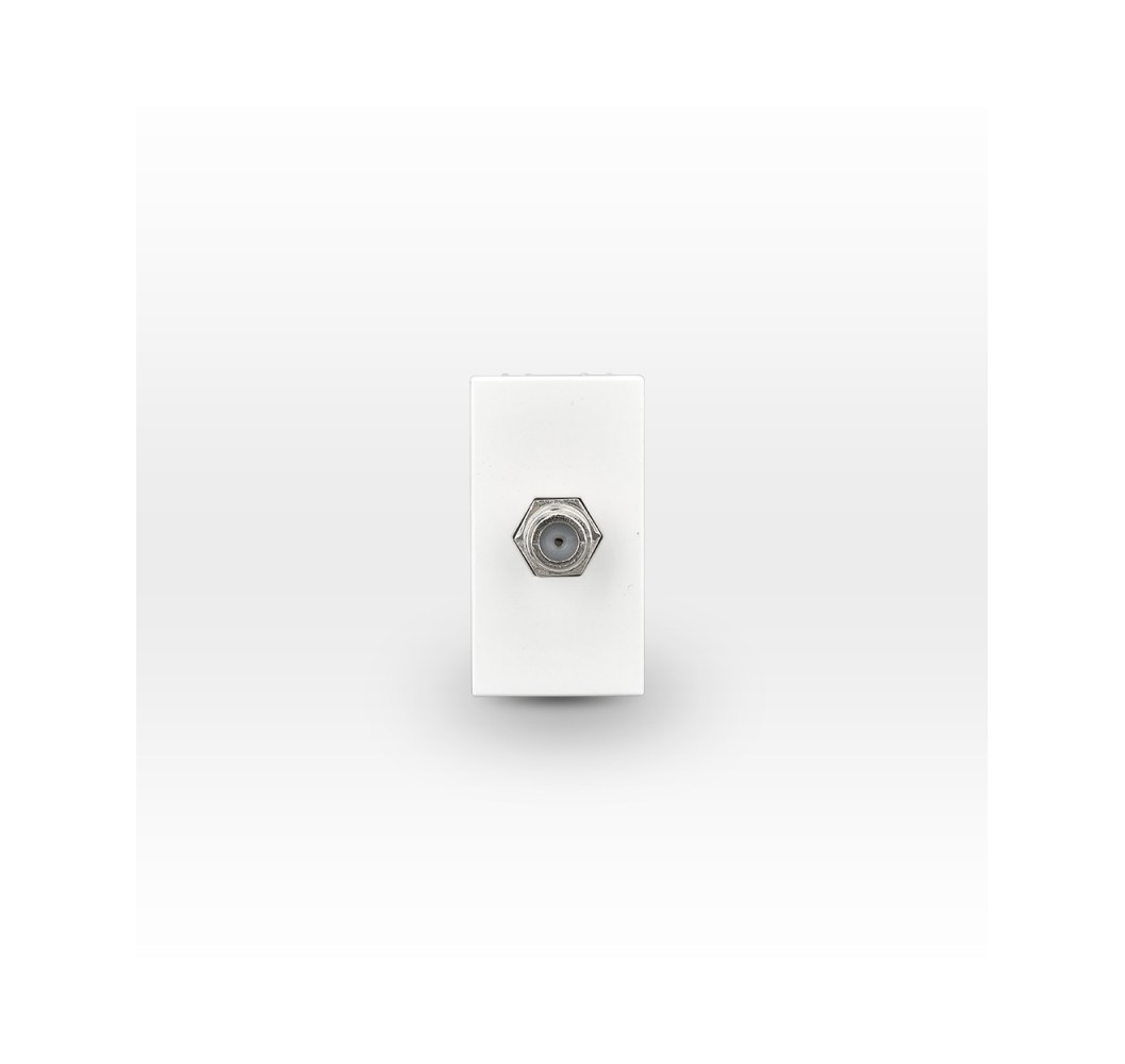 LEXO COAXIAL TIPO F BLANCO 5310007E