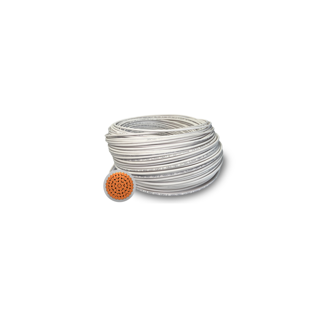 CABLE LIBRE HALOGENO 1.5MM BLANCO