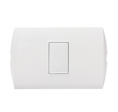 MODUS STYLE INTERRUPTOR PULSADOR BLANCO AE2102EB