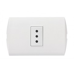 MODUS STYLE ENCHUFE 2P+T 10A BLANCO AE2113E1B