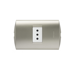 MODUS STYLE ENCHUFE 2P+T 10A PERLA BLANCO AE2113E1BNA
