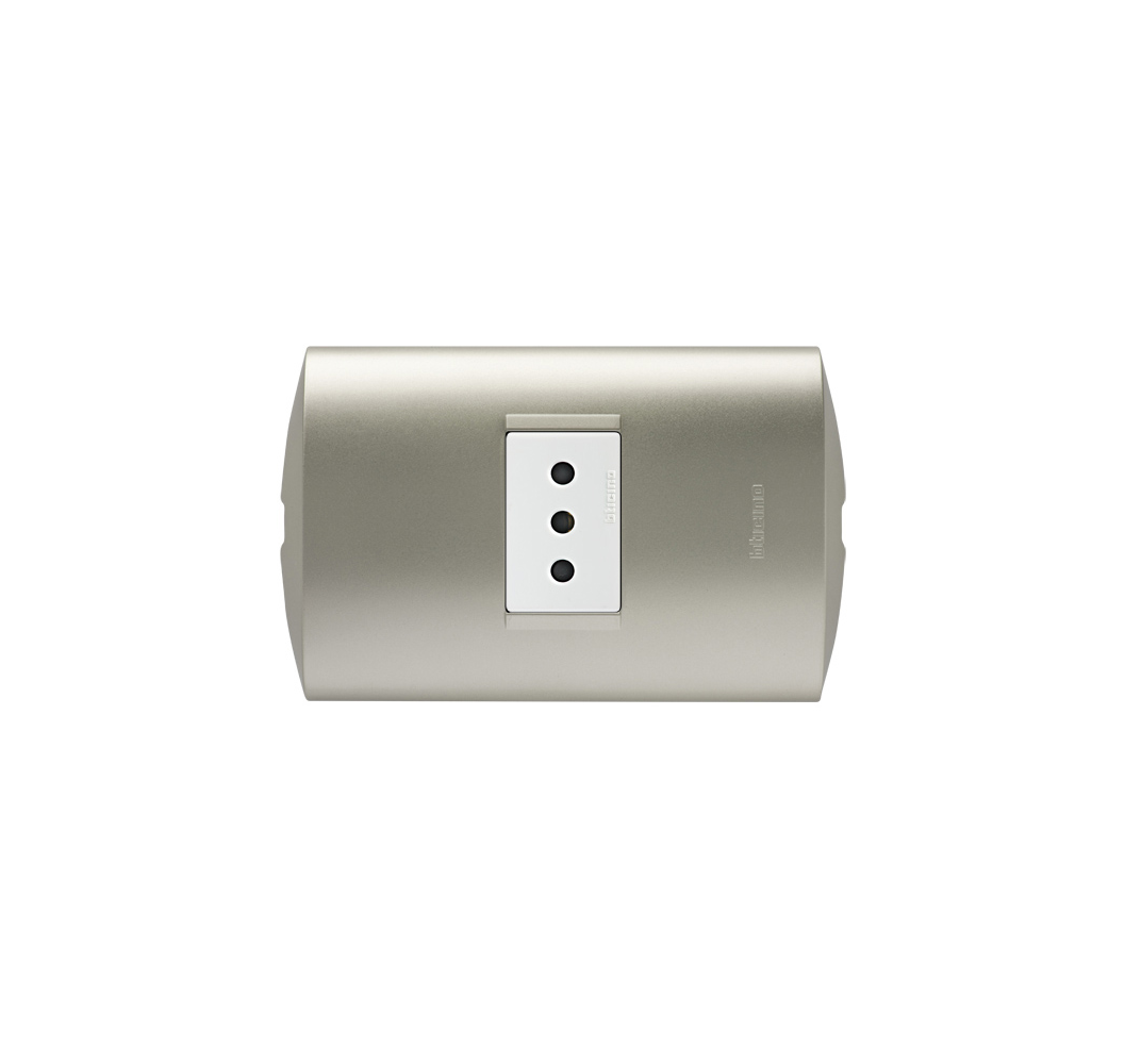 MODUS STYLE ENCHUFE 2P+T 10A PERLA BLANCO AE2113E1BNA