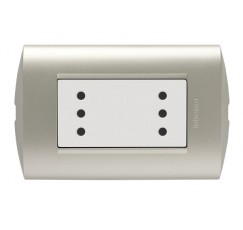 MODUS STYLE ENCHUFE DUPLEX PERL/BLANCO AE2113E2BNA
