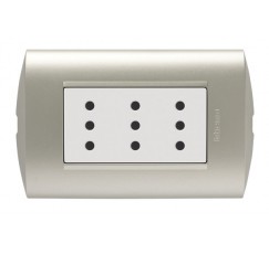 MODUS STYLE ENCHUFE TRIPLE 10A BL/PER.AE2113E3BNA