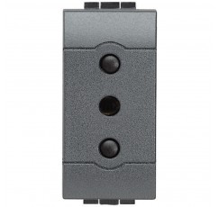 LIVING INTERNACIONAL ENCHUFE 2x10A SEGURIDAD    L4113