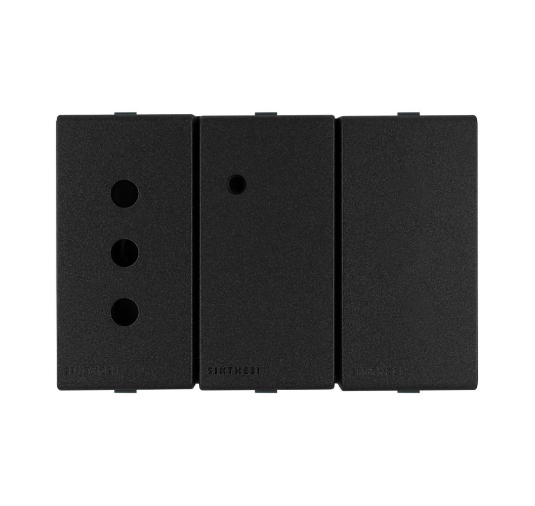 SINTH.S44 ENCHUG SMARTSWITCH WIFI 2P+T 10A CARBON 445510