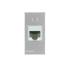 S44 ENCHUFE RJ-45 CATEGORIA 5  PLATA 444112