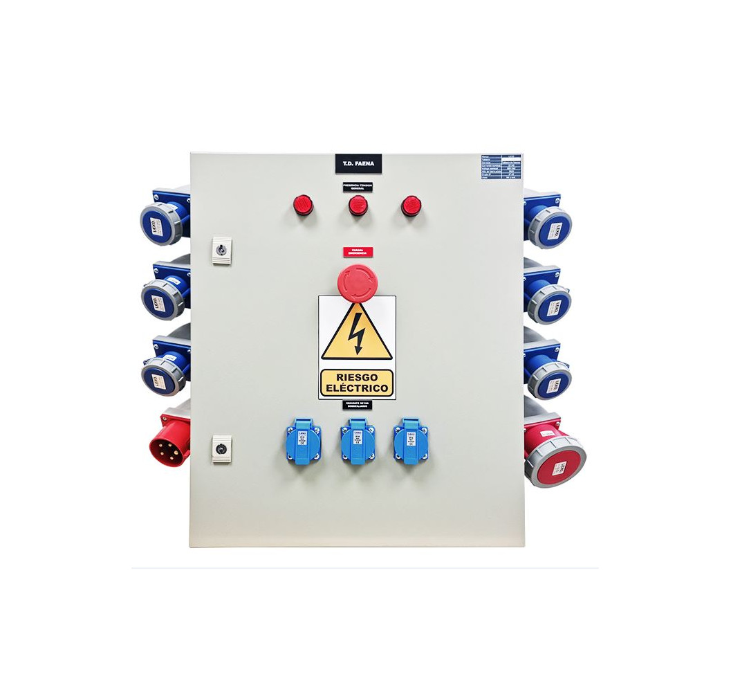 TABLERO FAENA 500x600 C/PTA.INT.PARADA EMERGENCIA