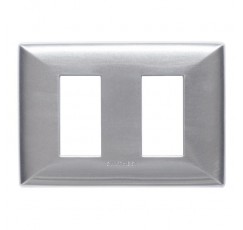 S22 TAPA 2 PUESTO ALUMINIO NATURAL 220220