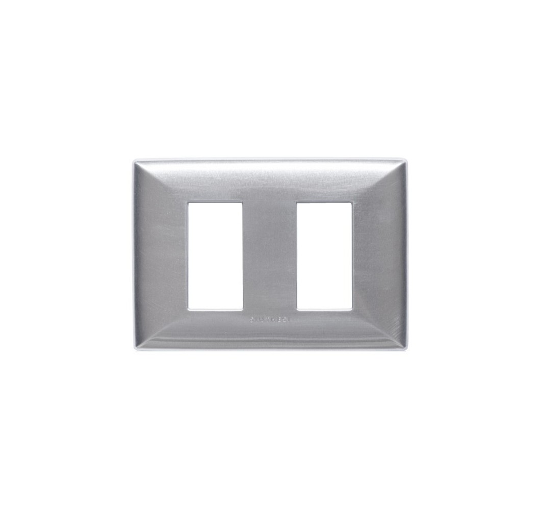 S22 TAPA 2 PUESTO ALUMINIO NATURAL 220220