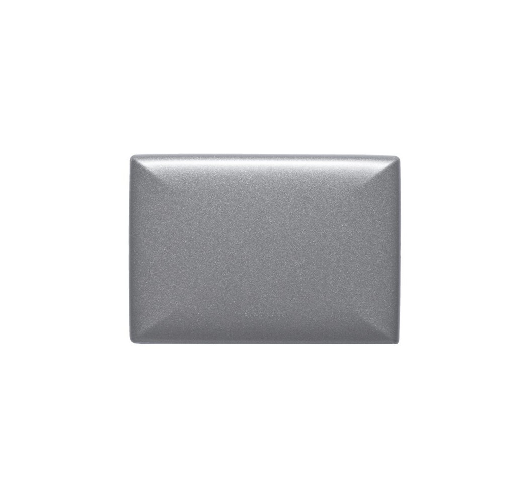 S22 TAPA 0 PUESTO ALUMINIO GRAFITO 220034