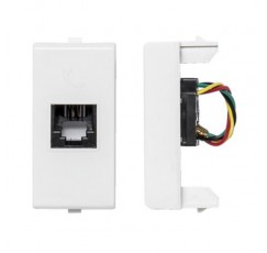 S22 ENCHUFE RJ-11 BLANCO 224001