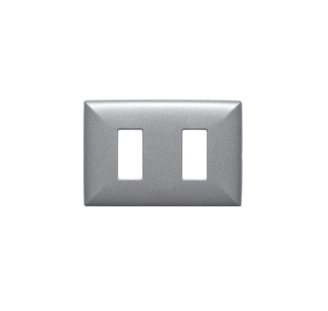 S17 TAPA 2 PUESTOS GRIS 170234