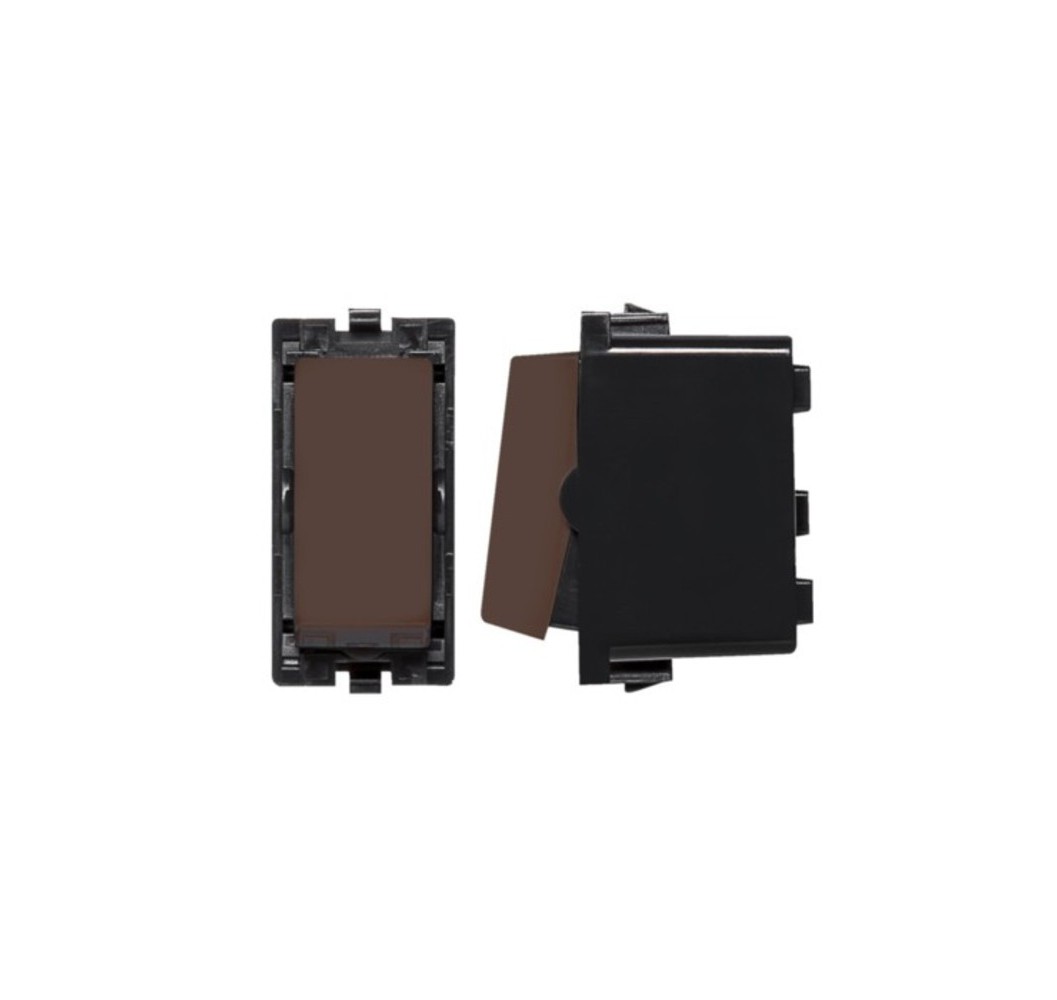 S17 INTERRUPTOR PULSADOR CAFE 172503