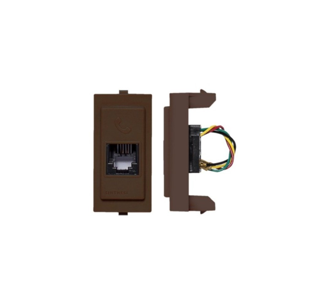 S17 ENCHUFE RJ-11 CAFE 174003