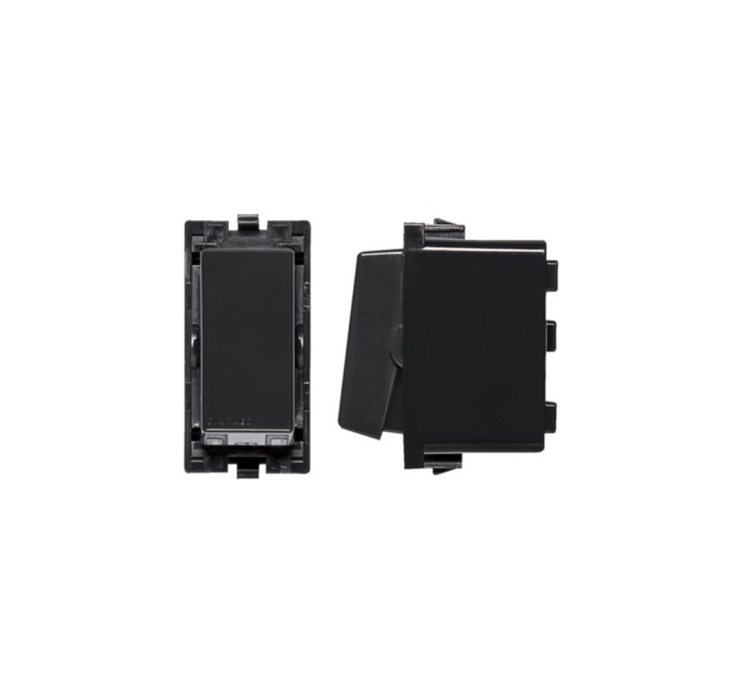 S17 INTERRUPTOR PULSADOR NEGRO 172506
